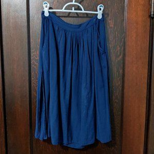 Forever 21 Navy Skirt